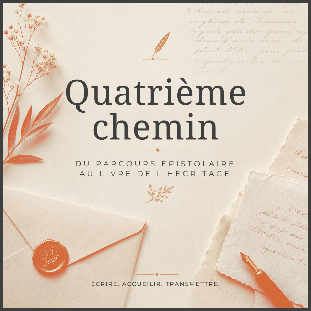 Du parcours épistolaire au Livre de L'Hécritage